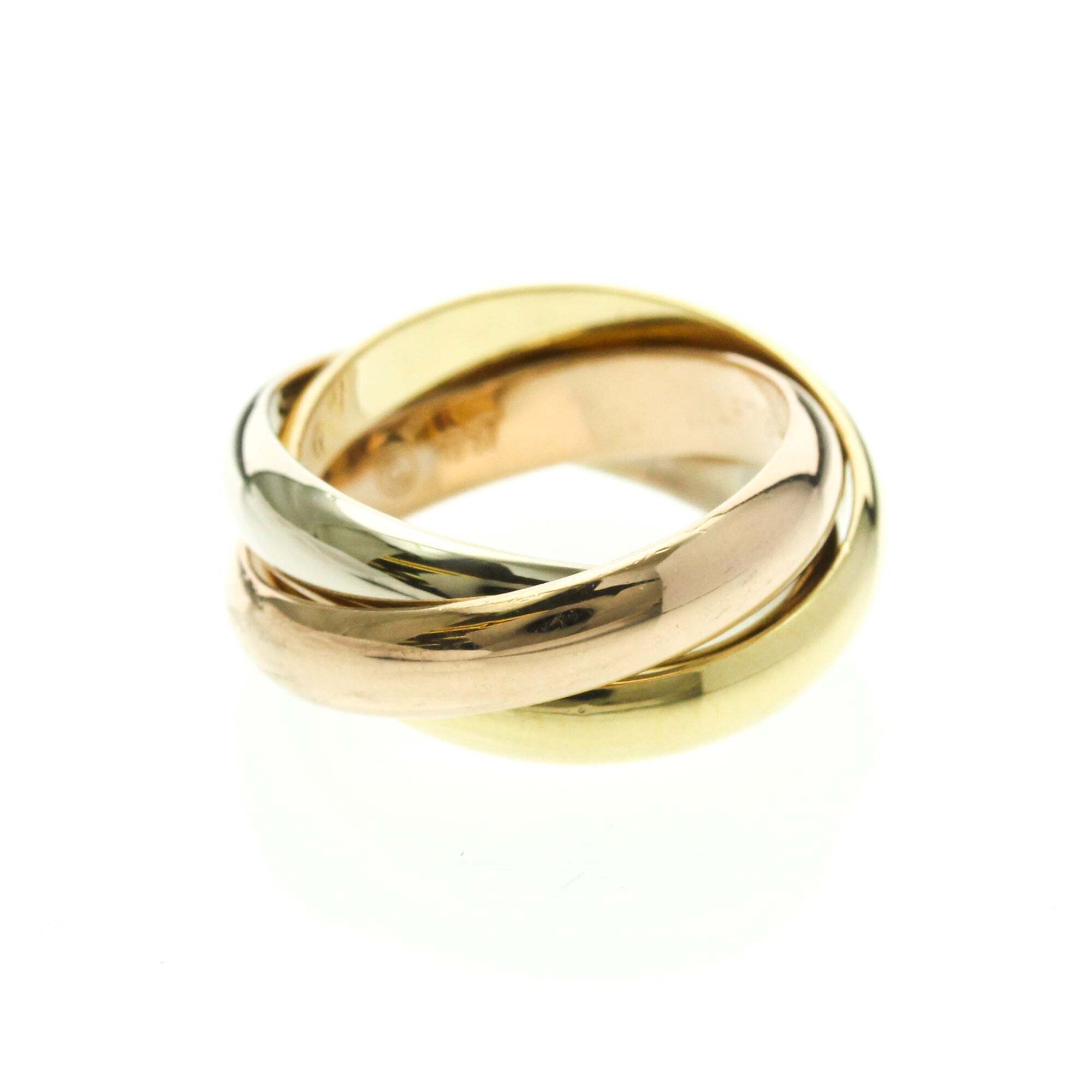 Cartier Trinity Yellow Gold 18kPink Gold 18kWhite Gold 18k Fashion No